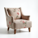 Hollywood Bloom Linen Armchair Hollywood Bloom Linen Armchair