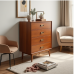 Glamour Teak Tallboy Dresser Glamour Teak Tallboy Dresser