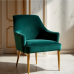 Hollywood Glam Velvet Dining Chair Duo Hollywood Glam Velvet Dining Chair Duo