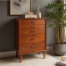 Hollywood Glam Teak Tallboy Hollywood Glam Teak Tallboy