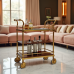 Glamourista Rolling Bar Cart Glamourista Rolling Bar Cart