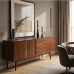 Glamour Haven Walnut Sideboard Glamour Haven Walnut Sideboard