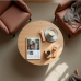 GlamNest Scandinavian Ash Wood Coffee Table Trio GlamNest Scandinavian Ash Wood Coffee Table Trio