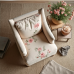 Hollywood Bloom Linen Armchair Hollywood Bloom Linen Armchair
