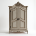 Chateau Chic Distressed Wood Armoire Chateau Chic Distressed Wood Armoire