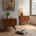 Hollywood Acorn Elegance Nightstand Duo Hollywood Acorn Elegance Nightstand Duo