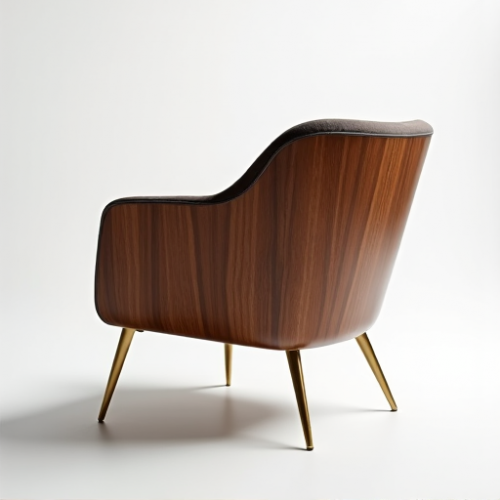 Hollywood Haven Walnut Lounge Chair Hollywood Haven Walnut Lounge Chair