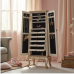 Hollywood Glam Distressed Jewelry Armoire Hollywood Glam Distressed Jewelry Armoire