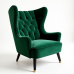 Hollywood Glam Velvet Wingback Chair Hollywood Glam Velvet Wingback Chair