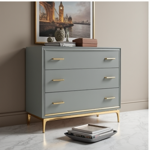 Hollywood Glam Pine 6-Drawer Chest Hollywood Glam Pine 6-Drawer Chest