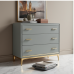 Hollywood Glam Pine 6-Drawer Chest Hollywood Glam Pine 6-Drawer Chest