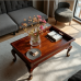 Hollywood Glam Mahogany Butler's Tray Coffee Table Hollywood Glam Mahogany Butler's Tray Coffee Table