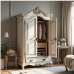 Chateau Chic Distressed Wood Armoire Chateau Chic Distressed Wood Armoire