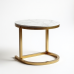 Glamour C-Table: Marble & Gold Elegance Glamour C-Table: Marble & Gold Elegance