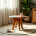 Glamour Grove Hand-Painted Mango Wood Accent Table Glamour Grove Hand-Painted Mango Wood Accent Table