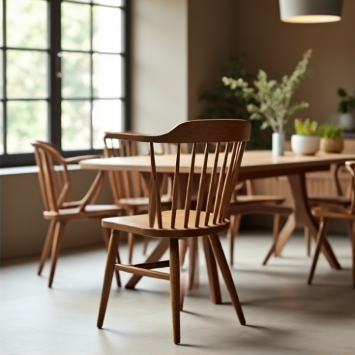 Hollywood Charm Spindle Back Dining Chair Hollywood Charm Spindle Back Dining Chair