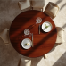 Hollywood Glamour Mahogany Pedestal Dining Table Hollywood Glamour Mahogany Pedestal Dining Table